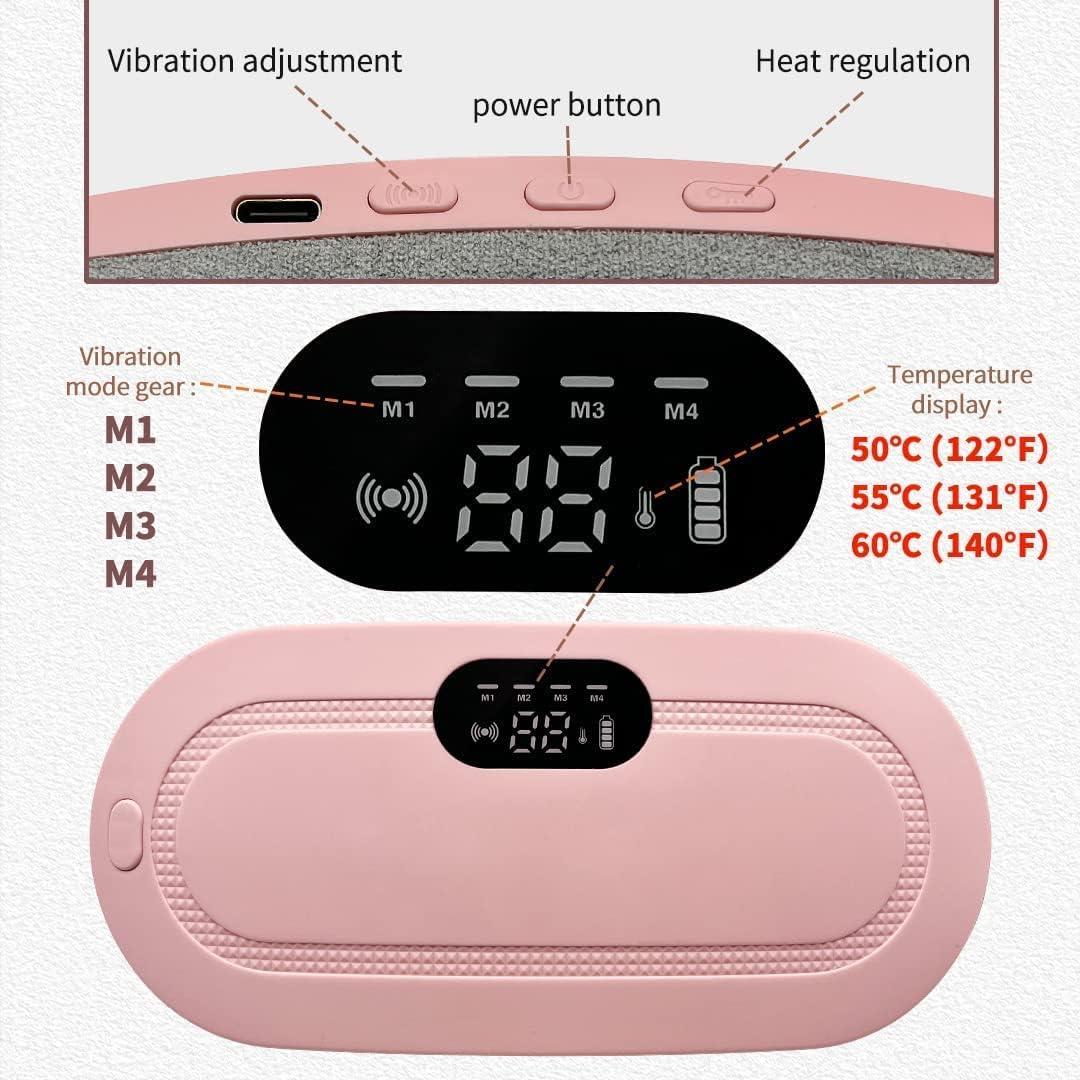 Portable Cordless Heating Pad for Period Pain Relief – Walk, Work & Relax Without Pain