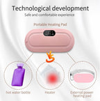 Portable Cordless Heating Pad for Period Pain Relief – Walk, Work & Relax Without Pain