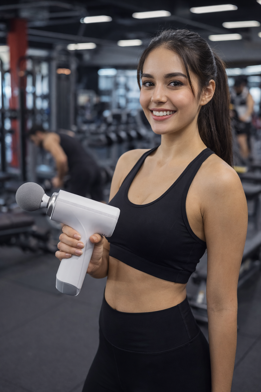 ReliveX™ Mini Deep Tissue Massage Gun – 6 Speed | 4 Therapy Heads | Type-C Fast Charging | Full Body Pain Relief Massager