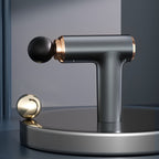 ReliveX ProPulse™ Deep Tissue Massage Gun | 99 Speeds | 6 Heads | LCD Display | Rechargeable Muscle Pain Relief Massager (Black)